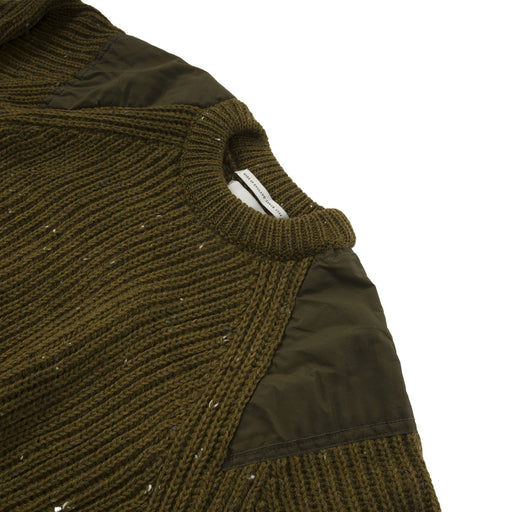 Mens Commando Sweater Khaki - Heritage Of Scotland - KHAKI