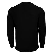 Men's Dunedin Cashmere 100% Cashmere Cr Black - Heritage Of Scotland - BLACK