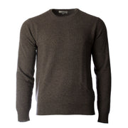 Men's Dunedin Cashmere 100% Cashmere Cr Ptarmigan - Heritage Of Scotland - PTARMIGAN