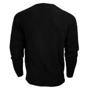 Men's Dunedin Cashmere 100% Cashmere V Charcoal - Heritage Of Scotland - CHARCOAL