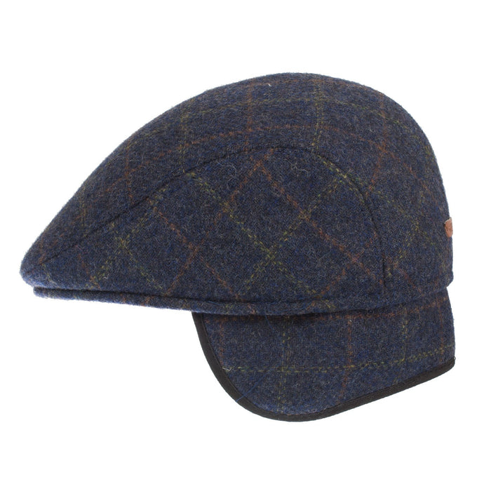 Men's Heritage Traditions Tweed Car Wit Blue - Heritage Of Scotland - BLUE