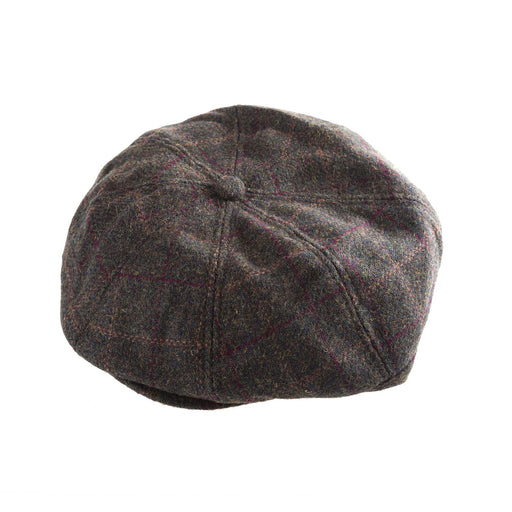Heritage Traditions Tweed Peaky Panel Cap, Men and Womens Hats