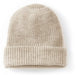 Men's Peregrine Porter Ribbed Beanie Hat Wool Made In England Oatmeal - Heritage Of Scotland - OATMEAL