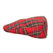 Men's Tartan Padded Flat Cap - Heritage Of Scotland - STEWART ROYAL