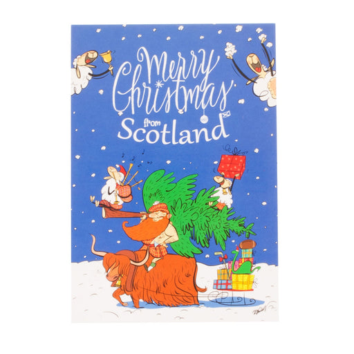 Merry Xmas From Scotland Postcard Pc-03 Chr - Heritage Of Scotland - PC-03 CHR
