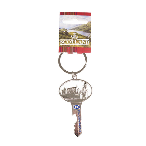 Metal Key Bottle Opener - Piper / Castle - Heritage Of Scotland - NA