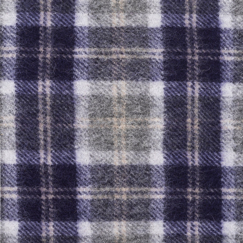 Mini Edinburgh Lambswool Scarf Bannockbane Silver - Heritage Of Scotland - BANNOCKBANE SILVER
