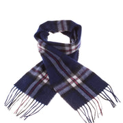 Mini Edinburgh Lambswool Scarf Thomson Navy - Heritage Of Scotland - THOMSON NAVY