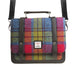 Mini Messenger Bag Blue/Pink Check - Heritage Of Scotland - BLUE/PINK CHECK