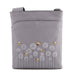 Moonflower Slim Cross Body Bag Grey - Heritage Of Scotland - GREY