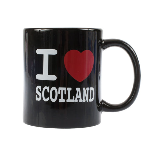 Mug - Black - I Heart Scot - Heritage Of Scotland - NA