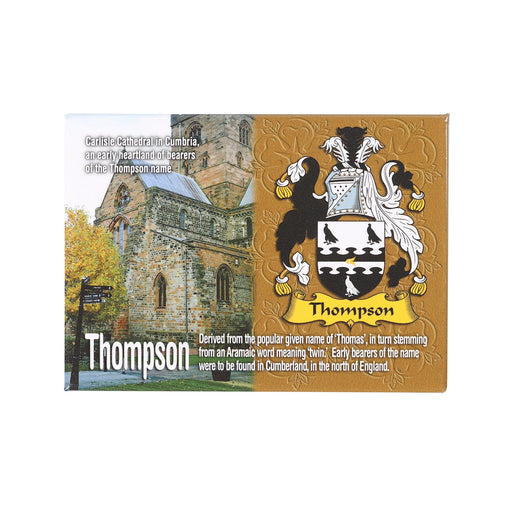 Name Scenic Magnet Thompson - Heritage Of Scotland - THOMPSON