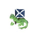 Nessie Magnet With Saltire Flag - Heritage Of Scotland - NA
