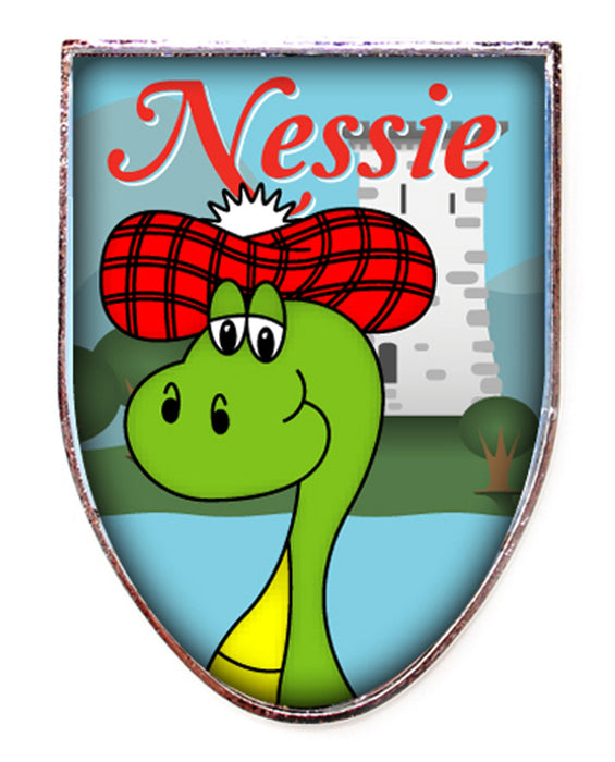 Nessie Water Shield Magnet - Heritage Of Scotland - N/A