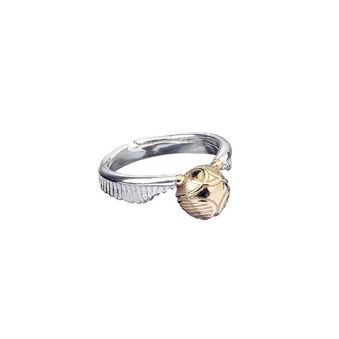 Official Harry Potter Stainless Golden Snitch Ring - Heritage Of Scotland - NA