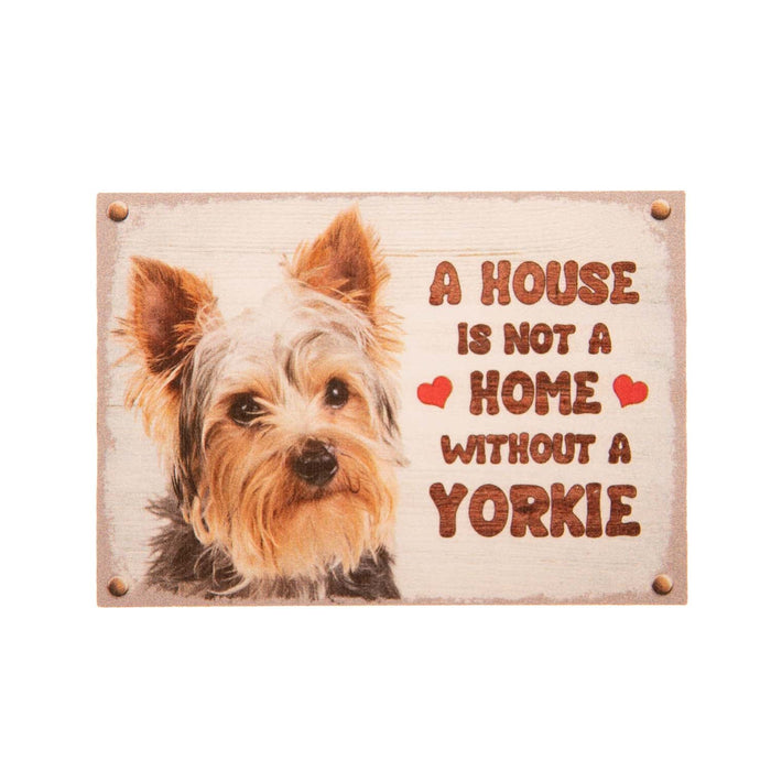 Pet Fridge Magnet Small York With Bow - Heritage Of Scotland - YORK WITH BOW