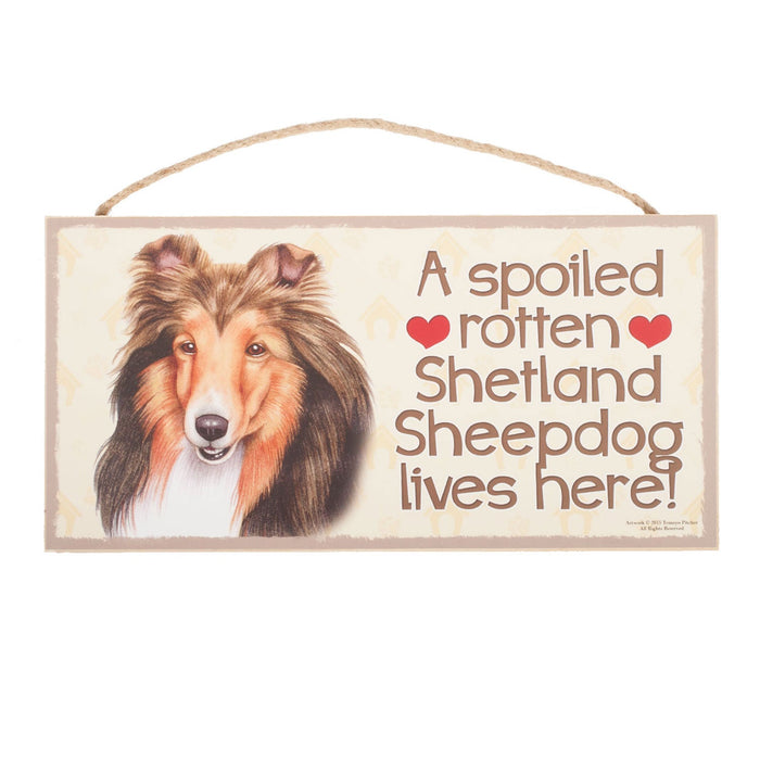 Pet Plaque Shetland Sheepdog - Heritage Of Scotland - SHETLAND SHEEPDOG