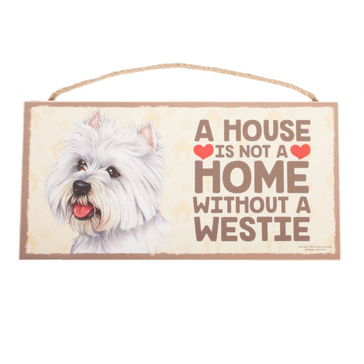 Pet Plaque Westie - Heritage Of Scotland - WESTIE