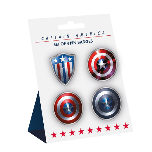 Pin Badge - Captain America's Shields - Heritage Of Scotland - N/A