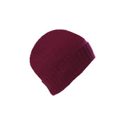Plain Knit Ladies Beanie Rib Turn Up Eminence - Heritage Of Scotland - EMINENCE