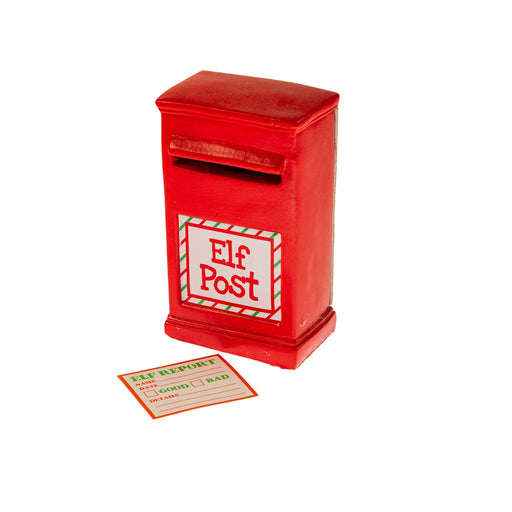 Polystone Elf Post Box In Box - Heritage Of Scotland - N/A