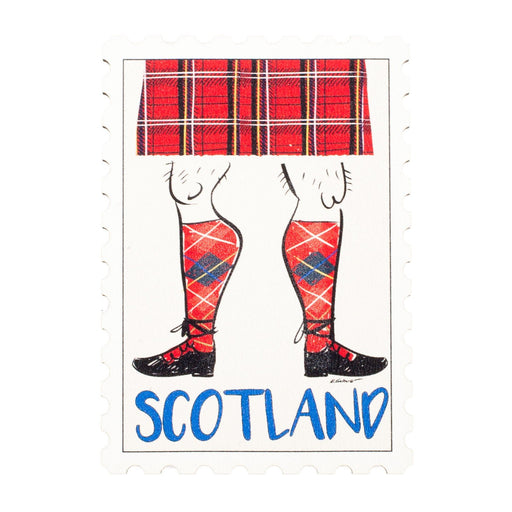 Post Stamp Fridge Magnet 10-Sco - Heritage Of Scotland - 10-SCO