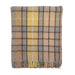 Recycled Wool Tartan Blanket Throw Buchanan Natural - Heritage Of Scotland - BUCHANAN NATURAL