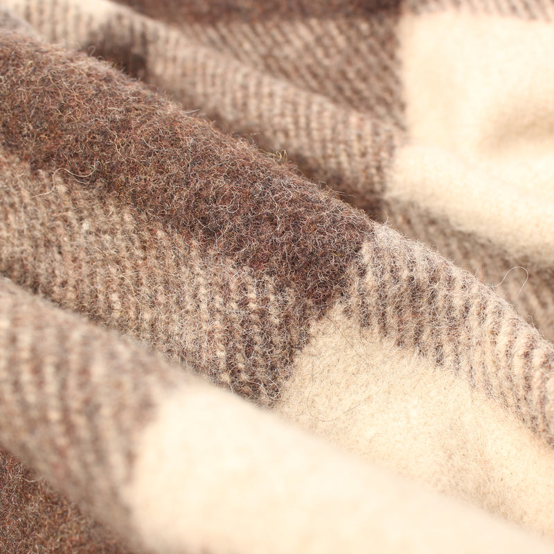 Recycled Wool Tartan Blanket Throw Jacob - Heritage Of Scotland - JACOB