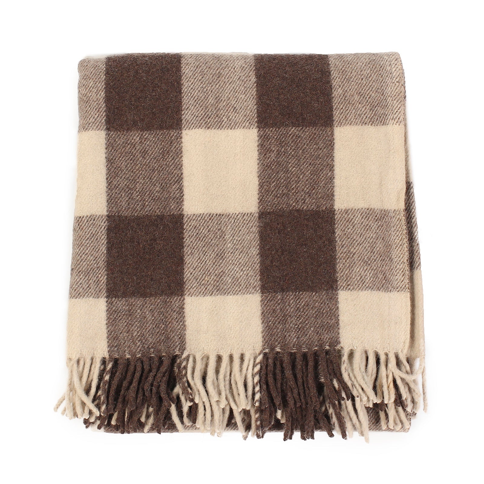 Recycled Wool Tartan Blanket Throw Jacob - Heritage Of Scotland - JACOB