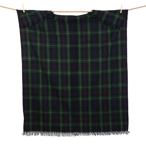 Recycled Wool Tartan Blanket Throw Mackenzie - Heritage Of Scotland - MACKENZIE