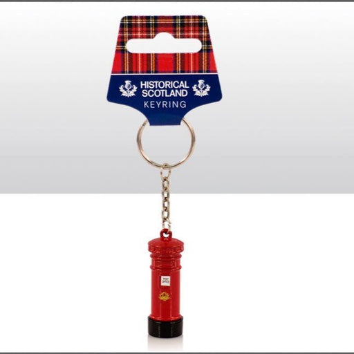 Red Letter Box Keyring - Heritage Of Scotland - N/A