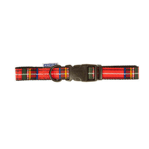 Red Tartan 50Cm 2-5 Collar 691320 - Heritage Of Scotland - TARTAN