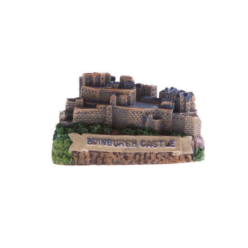 Resin Figure Small - Edinburgh Castle - Heritage Of Scotland - NA