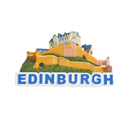 Resin Magnet - Edinburgh Castle - Heritage Of Scotland - NA