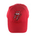 Rolling Stones Tongue Baseball Cap Red - Heritage Of Scotland - RED
