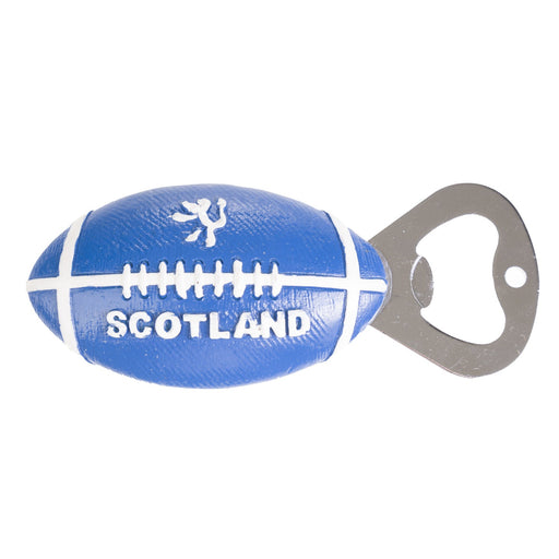 Rugby Ball Bottle Opener Resin Magnet - Heritage Of Scotland - NA