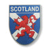 Saltire Lion Rampant Pu Magnet - Heritage Of Scotland - NA