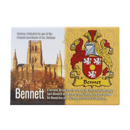 Scenic Metallic Magnet Wales Ni Eng Bennett - Heritage Of Scotland - BENNETT