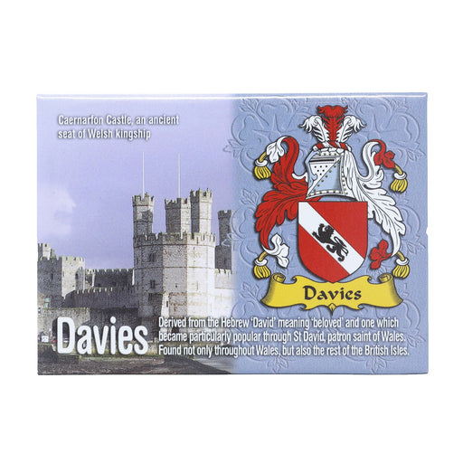 Scenic Metallic Magnet Wales Ni Eng Davies - Heritage Of Scotland - DAVIES