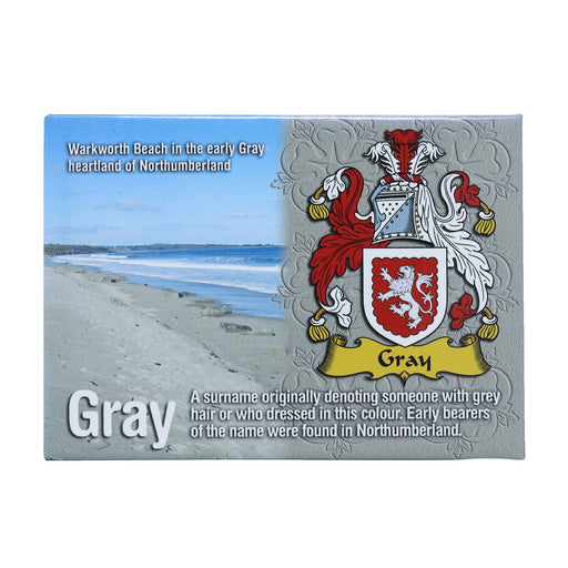 Scenic Metallic Magnet Wales Ni Eng Gray - Heritage Of Scotland - GRAY