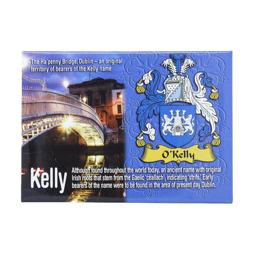 Scenic Metallic Magnet Wales Ni Eng Kelly - Heritage Of Scotland - KELLY