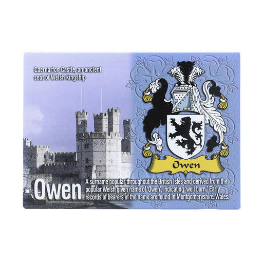 Scenic Metallic Magnet Wales Ni Eng Owen - Heritage Of Scotland - OWEN