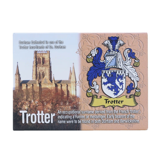Scenic Metallic Magnet Wales Ni Eng Trotter - Heritage Of Scotland - TROTTER