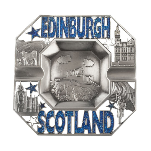 Scotland Edinburgh Blue Letters Ashtrey - Heritage Of Scotland - NA