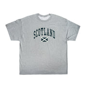 Scotland Harvard Print T/Shirt Sports Grey - Heritage Of Scotland - SPORTS GREY