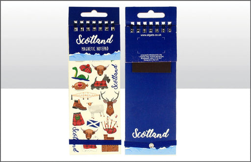 Scotland Icons Magnetic Notepad - Heritage Of Scotland - NA