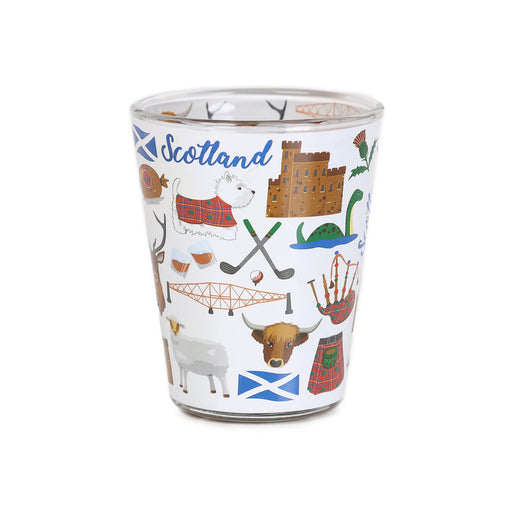 Scotland Icons Shot Glass Inside/Outside - Heritage Of Scotland - NA