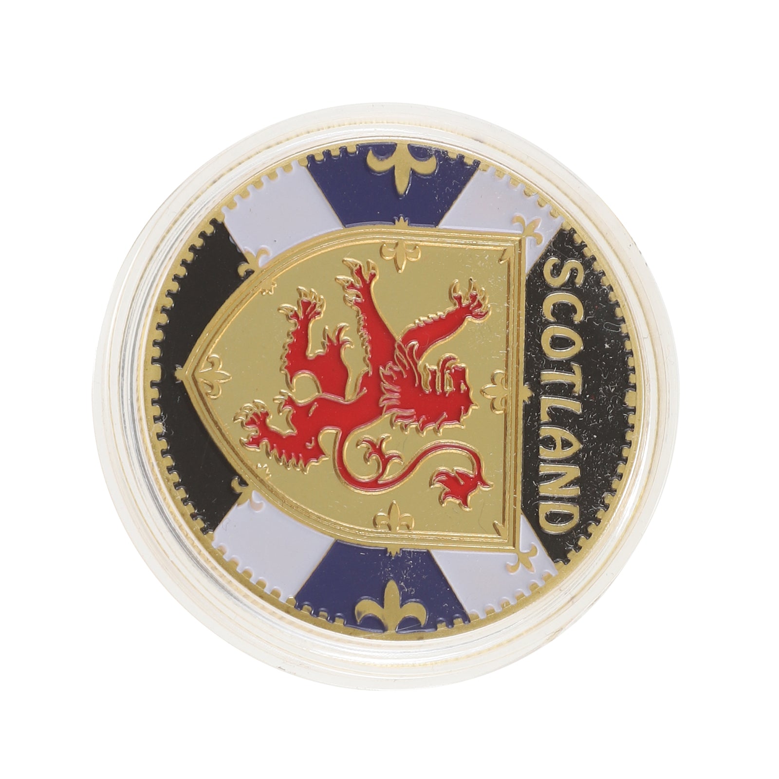 Scotland Souvenir Coin Scotland The Piper - Heritage Of Scotland - SCOTLAND THE PIPER