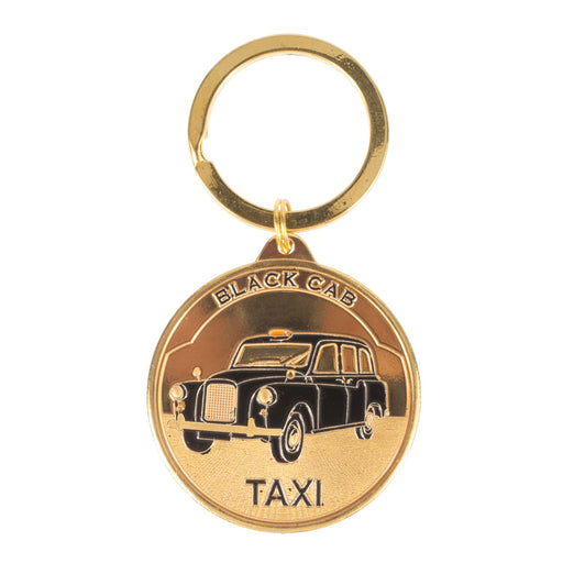 Scotland Souvenir Keyring Black Cab - Heritage Of Scotland - BLACK CAB