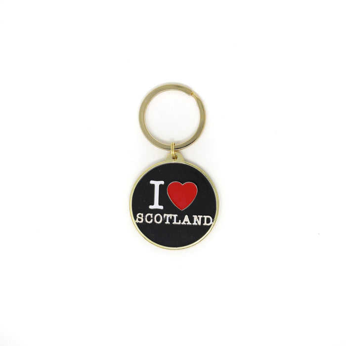 Scotland Souvenir Keyring I Heart Scotland 2015 - Heritage Of Scotland - I HEART SCOTLAND 2015